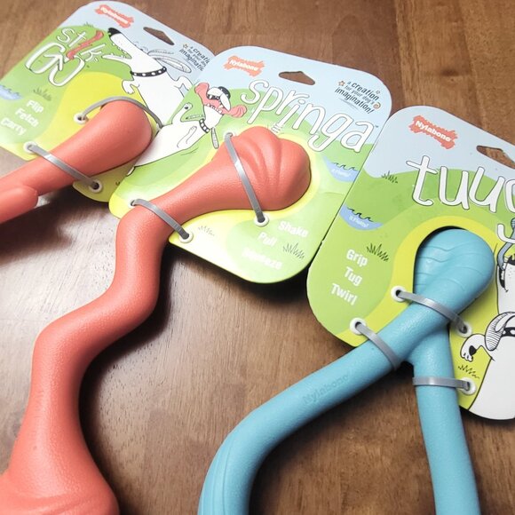 Nylabone ~ Set of 3 Dog Toys ~ NWT - Picture 2 of 10